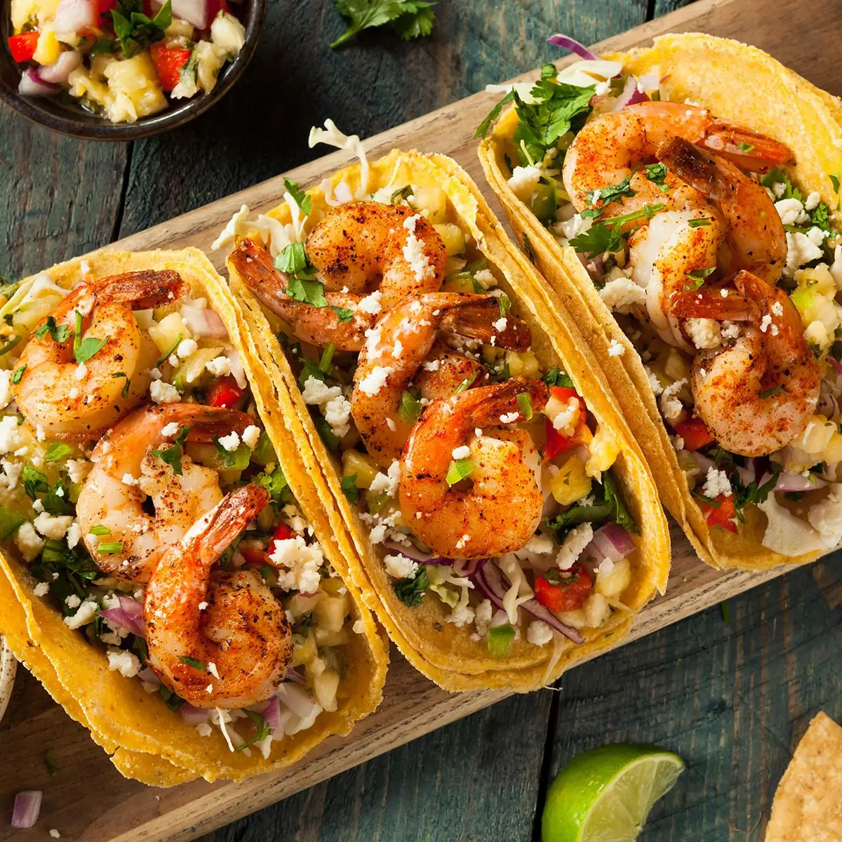 Karidesli Taco Tarifi